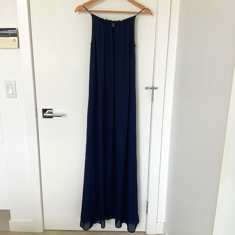 Vince Satin Maxi Dress NWOT
